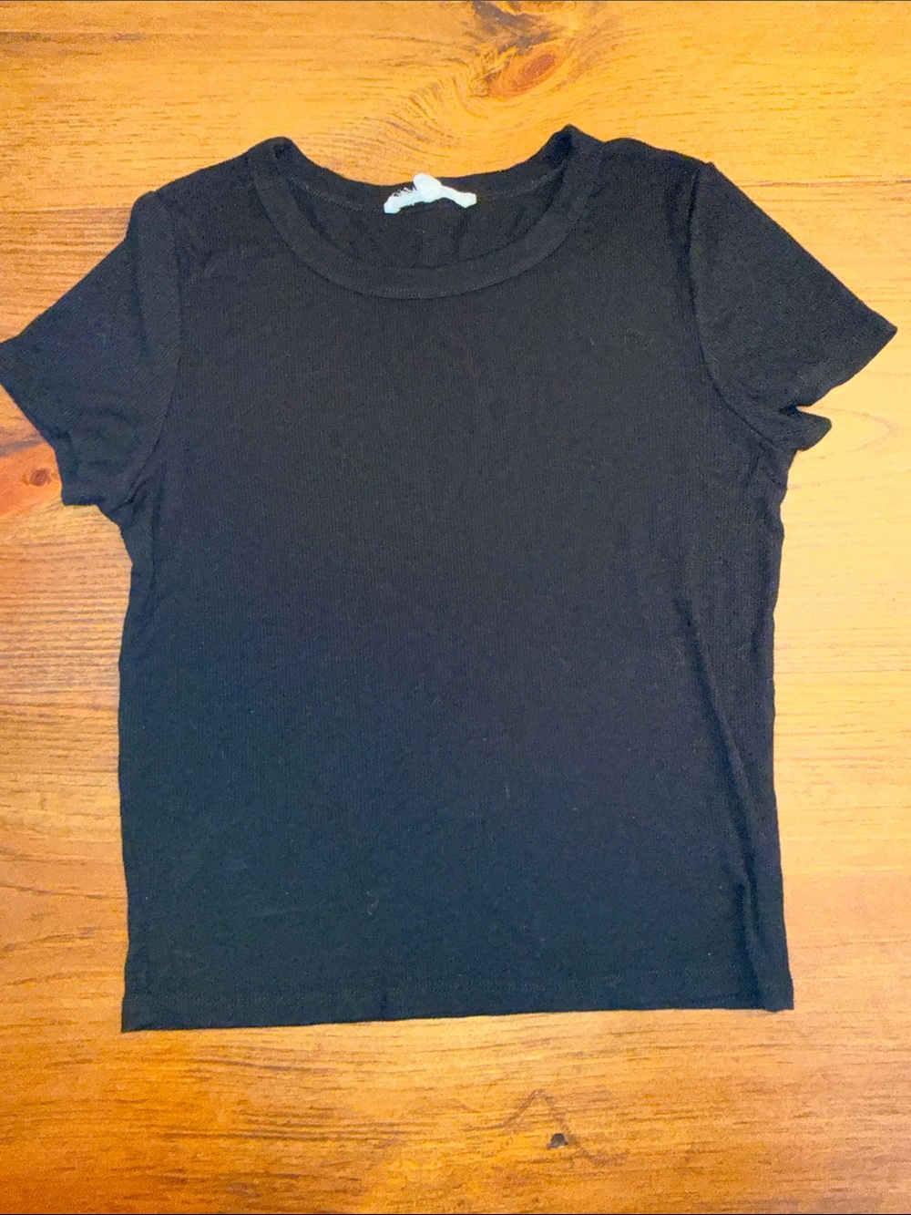 Olive & Oak Black Short Sleeve Crewneck Tee